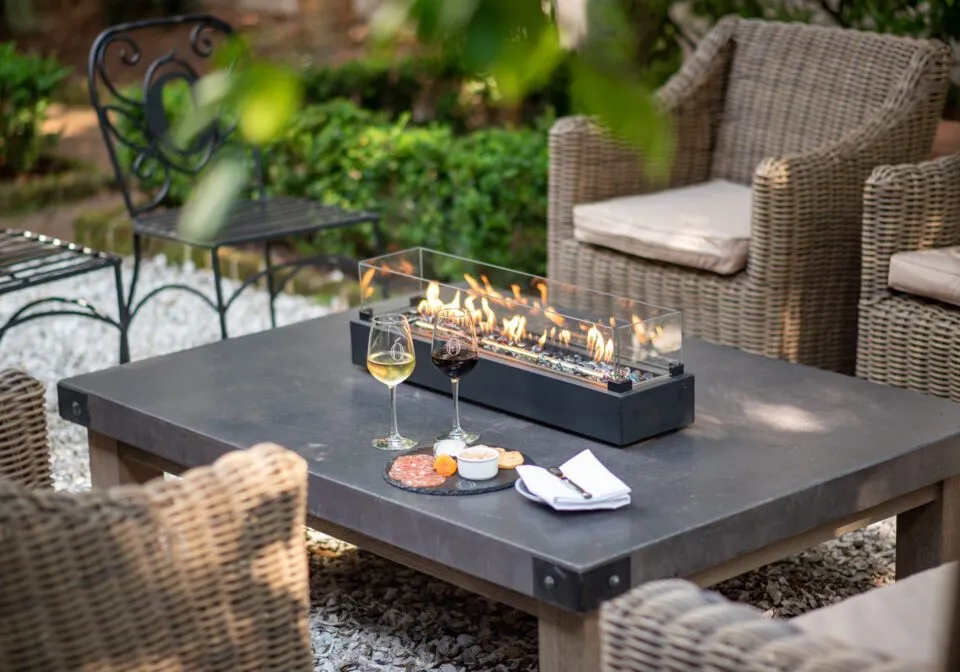 Zero George fireside wine & cheese